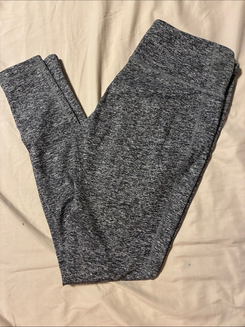 Columbia Heathered Gray High-Waist Active Leggings